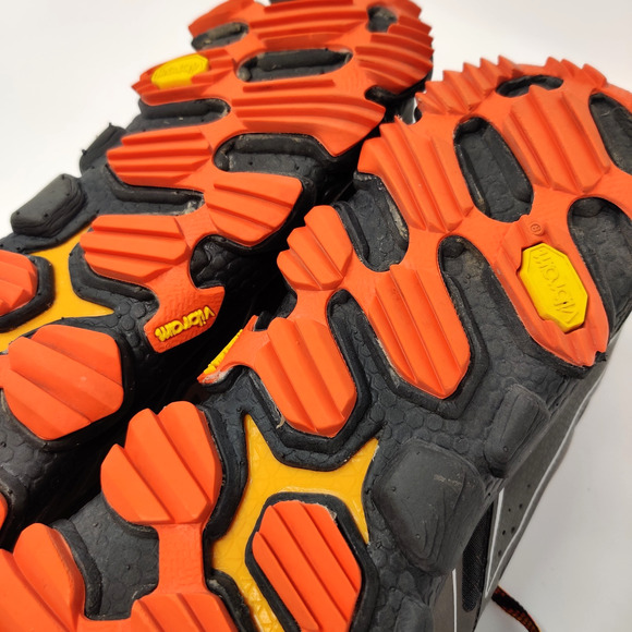 New Balance Minimus 1010v2 Trail Running Shoes Mens 9.5 D Gray Orange MT1010T2 - Picture 15 of 16